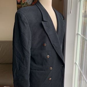 OVERSIZED CASHMERE BLEND Louis of Boston Black Blazer